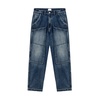 Super Knee Denim Jeans Blue