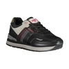 Polyester Lace-Up Sneaker with Contrast Details