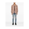 Light Blue Ripped Jeans with Button Fly