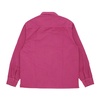 Magenta Shirt Jacket Lightweight Cotton