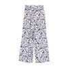 Beige Trousers with Elasticated Waistband