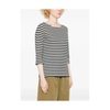 Black Scoop Neck T-shirt