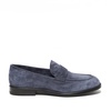 Blue Suede Loafer Shoes