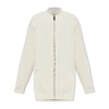 Cardigan with stand-up collar