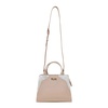 Pink Print Shoulder Strap Handbag