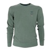 Green Cotton Crew Neck Sweater MA1394