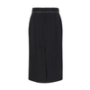 Fendi Virgin Wool Grain De Poud Skirt Women