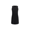Chic Sleeveless Dress with Back Zipper