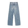 Blue Denim Panelled Jeans