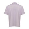 Purple zip polo shirt made in Italy