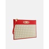 Red Insignia Canvas and Leather Pouch