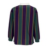 Striped Long Sleeve Polo Shirt