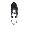 Navy Blue Lace Up Sneakers