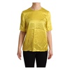 Elegant Silk Blouse - Yellow