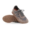 Grey Suede and Fabric Sneakers