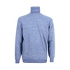 Light Blue/Grey Alpaca Blend Turtleneck