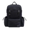 Stylish Zip Closure Plain Backpack
