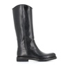 Handcrafted Black Leather Boots