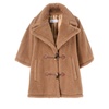 Stylish Camel Poncho for Women