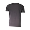 Black Cotton Logo Crew Neck T-Shirt