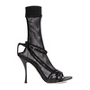 Dolce & Gabbana Black Suede Short Boots Sandals Shoes
