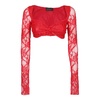 KYLIE LONG SLEEVES TIE FRONT TOP