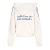Cropped V-Neck Hoodie
