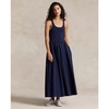 Navy Blue Midi Dress