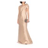 Elegant Ivory One Shoulder Dress