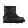 Robin Leather Ankle Boots Block Heel