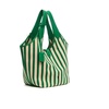 Parrot/White Shopper Bag