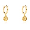 Bloom Huggie collection earrings