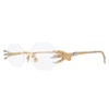 Octagonal Diamond Optical Claw Sunglasses