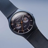 Titanium Milanese Quartz Watch Blue