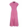Airy Linen Dress Bubble Gum