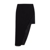 Asymmetrical Isha Skirt in Technical Fabric