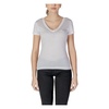 White V-Neck Lyocell T-Shirt