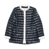 Ribbed Jacket with Style Details