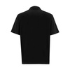Black Cotton Polo Shirt for Men