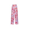 Tropical Flower Print Palazzo Trousers