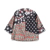 Black Sea Clothing Crossover Neck Top
