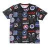 Black All Over Print Tee