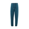 Blue Jogging Tech Fabric Pants
