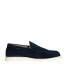 Blue Suede Loafer Shoes