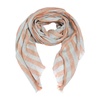 Orange Changeant Stripe Scarf