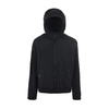 Nylon Hooded Jacket with Logo Bands