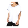 Logo Detail Wide Neck T-shirt