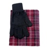 Tartan Scarf and Gloves Gift Set