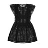 Black Lace-Up Mini Dress AW24