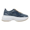 Denim Style Lace-Up Sneakers